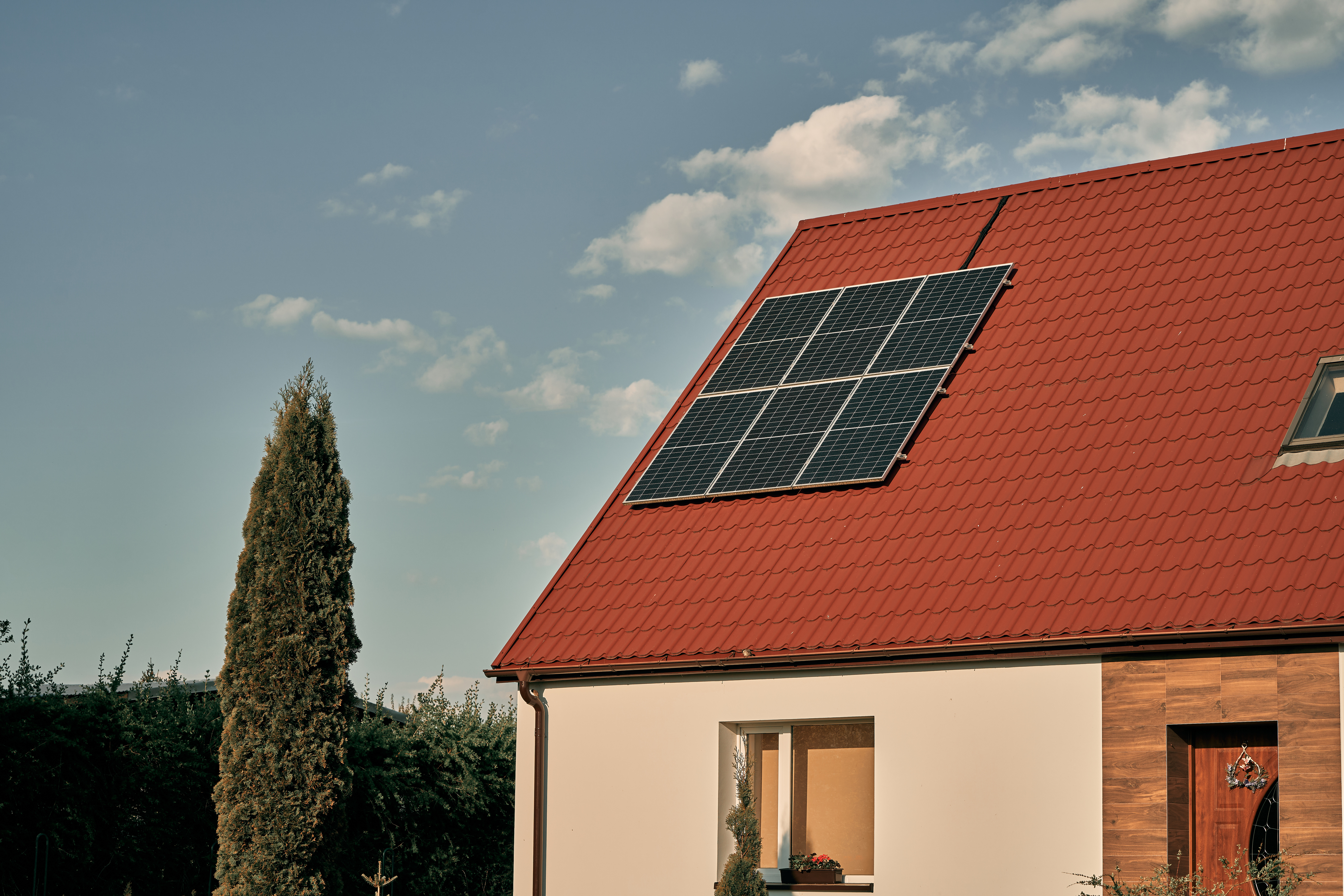 دامەزراندنی پانێڵی خۆری